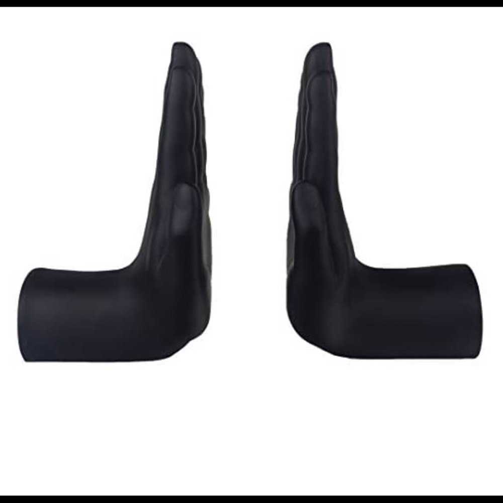 BOOKENDS BLACK HAND (heavy)